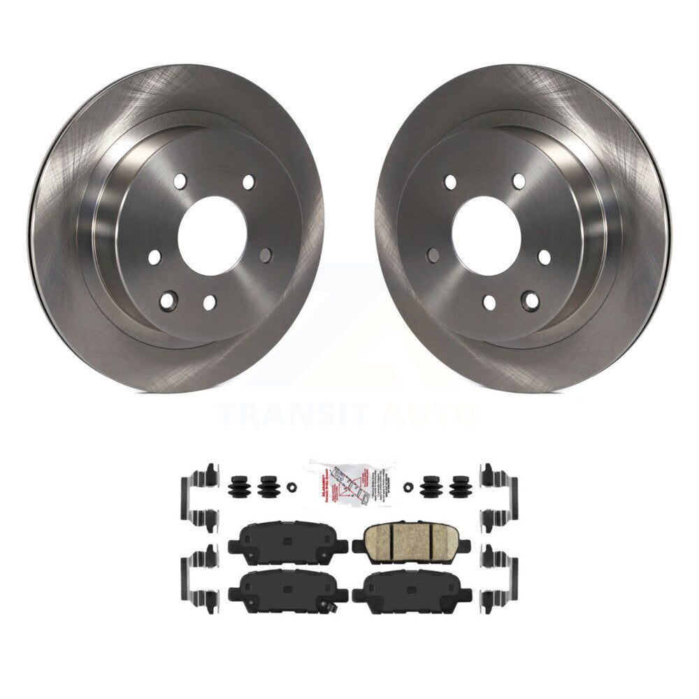 Transit Auto K8A-100479 Disc Brake Kit for 2003-2023 Nissan LEAF, Nissan Rogue Sport, Nissan Rogue & more - Rear product image