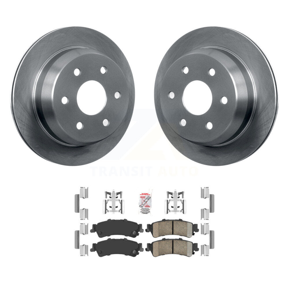 Transit Auto K8A-100490 Disc Brake Kit for 1999-2007 Chevrolet Silverado 1500 Classic, GMC Sierra 1500 Classic, Chevrolet Astro & more - Rear product image