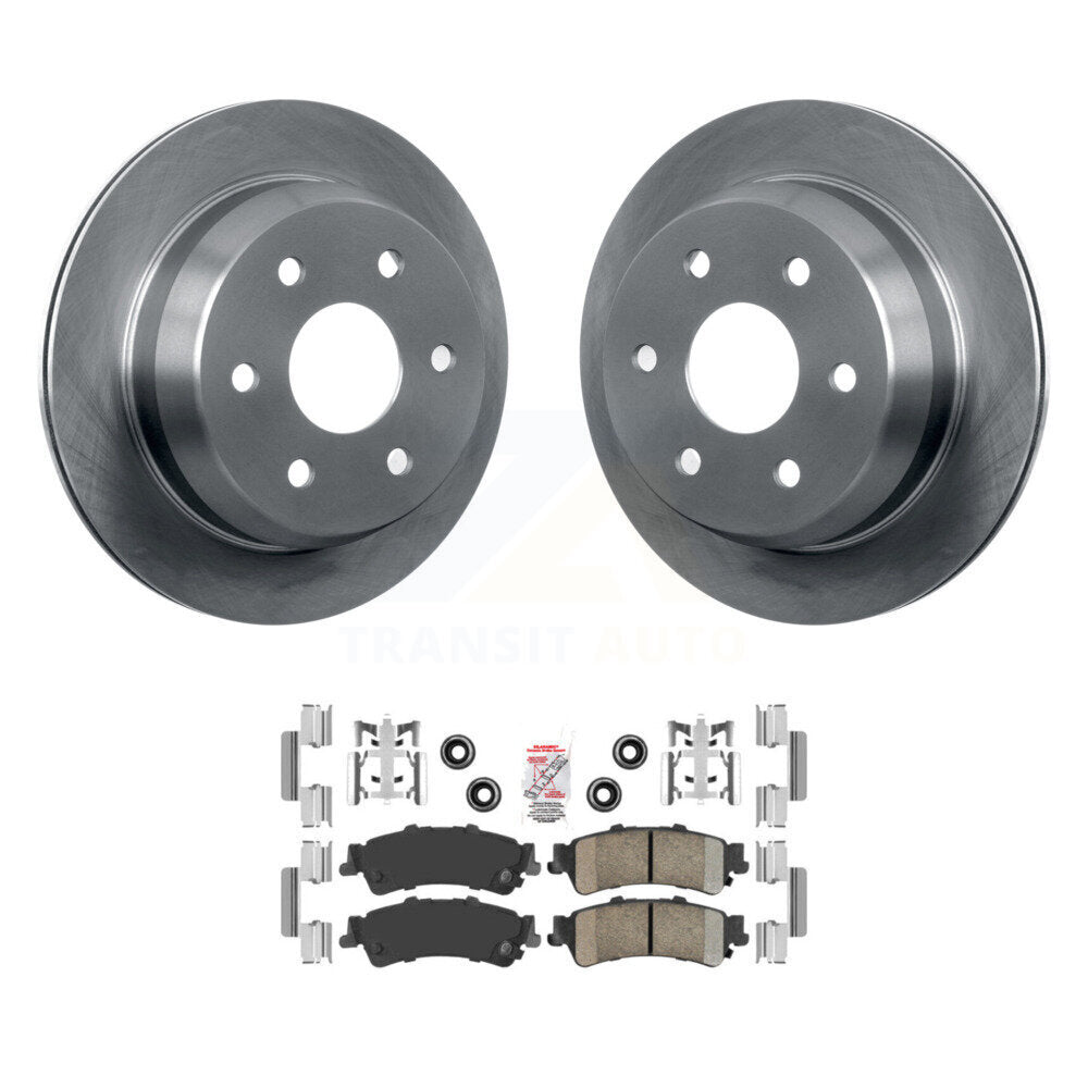 Transit Auto K8A-100491 Disc Brake Kit for 1999-2007 Chevrolet Silverado 1500 Classic, GMC Sierra 1500 Classic, Chevrolet Astro & more - Rear product image