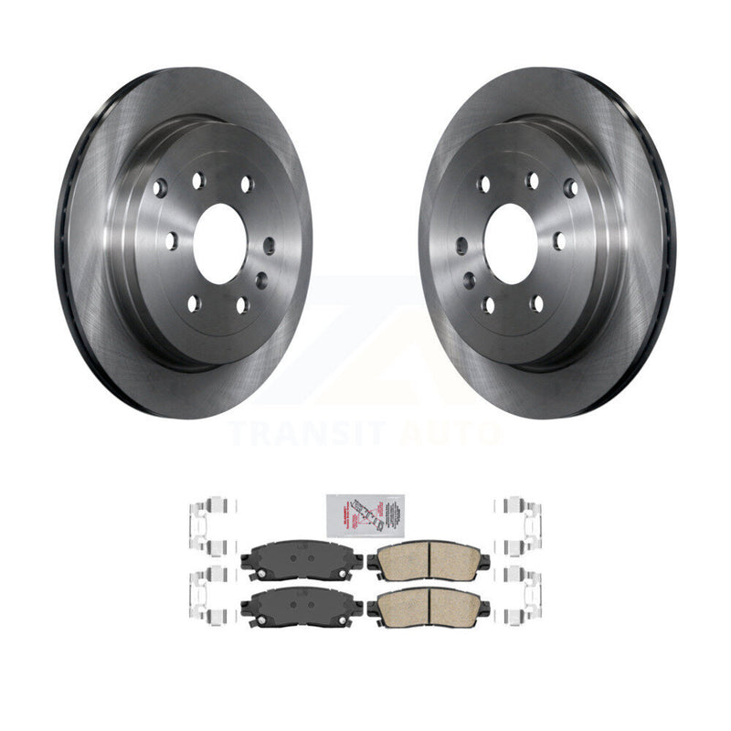 Transit Auto K8A-100505 Disc Brake Kit for 2007-2017 GMC Acadia Limited, Chevrolet Traverse, Buick Enclave & more - Rear product image