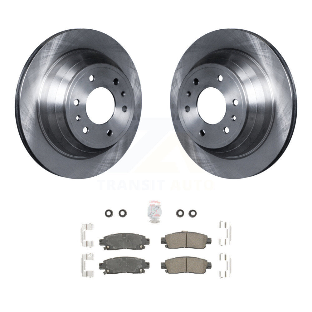 Transit Auto K8A-100508 Disc Brake Kit for 2002-2009 Saab 9-7x, Buick Rainier, GMC Envoy XUV & more - Rear product image
