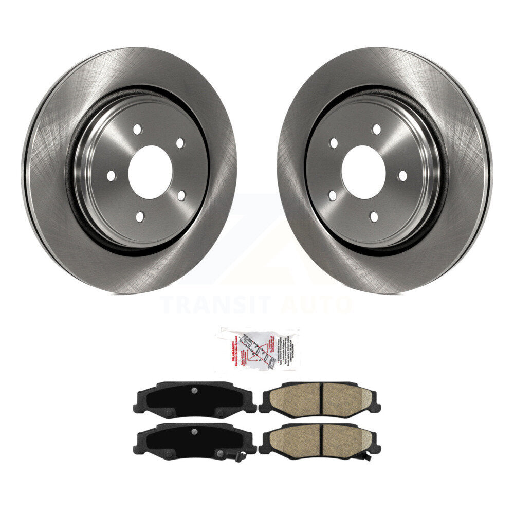 Transit Auto K8A-100522 Disc Brake Kit for 2005-2013 Cadillac XLR, Chevrolet Corvette - Rear product image