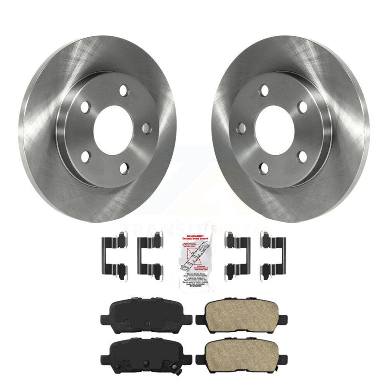 Transit Auto K8A-100533 Disc Brake Kit for 2004-2016 Chevrolet Impala Limited, Chevrolet Impala, Buick Allure & more - Rear product image