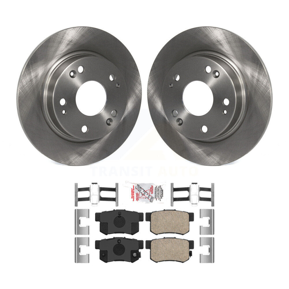 Transit Auto K8A-100538 Disc Brake Kit for 2006-2015 Honda Civic, Acura ILX, Acura CSX - Rear product image