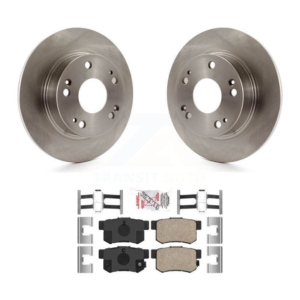 Transit Auto K8A-100553 Disc Brake Kit for 2003-2008 Honda Accord, Acura TSX - Rear product image