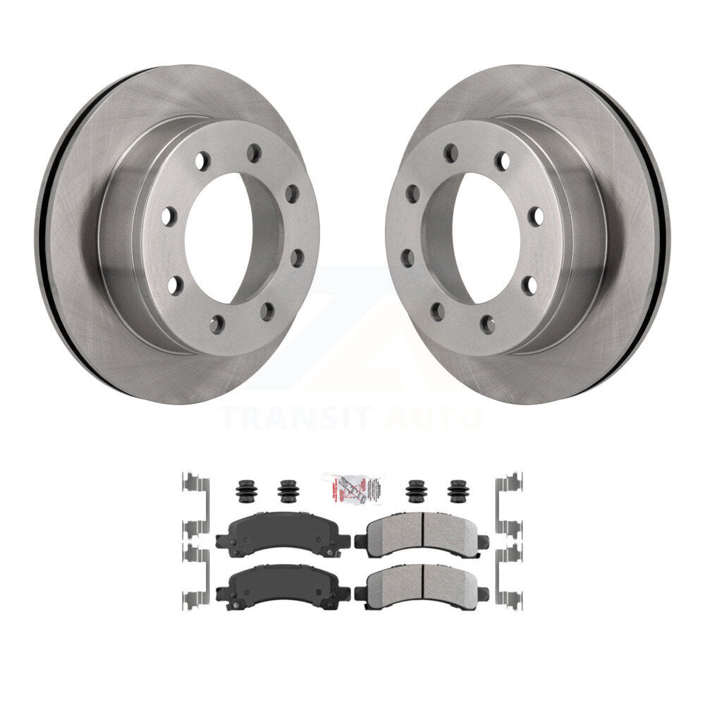 Transit Auto K8A-100567 Disc Brake Kit for 2003-2018 Chevrolet Express 2500, GMC Savana 2500, Chevrolet Express 3500 & more - Rear product image
