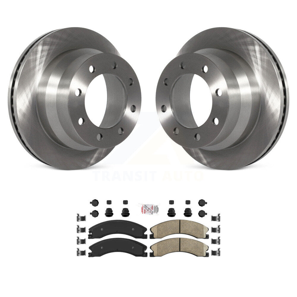 Transit Auto K8A-100573 Disc Brake Kit for 2009-2020 Chevrolet Express 4500, Chevrolet Express 3500, GMC Savana 3500 & more - Rear product image