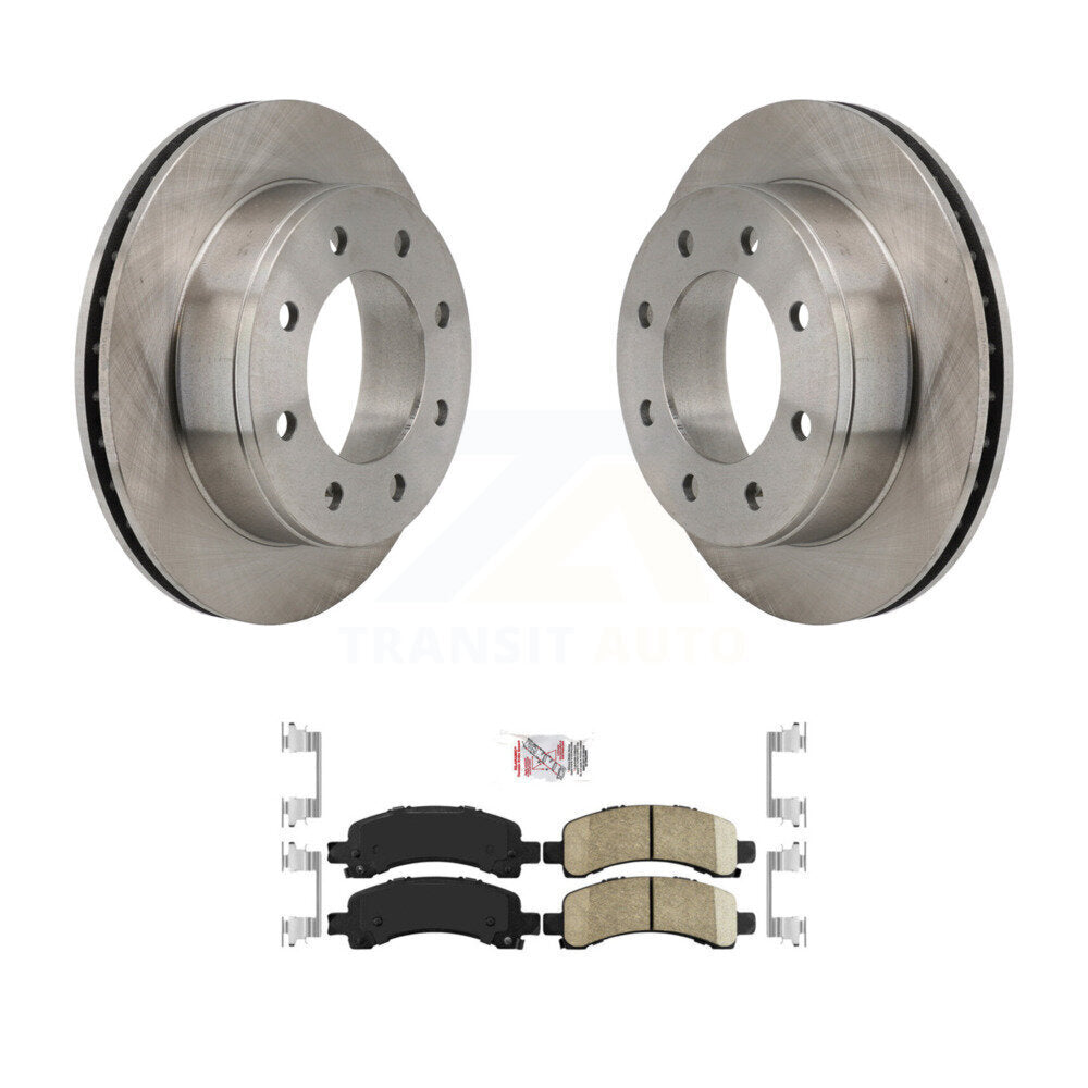Transit Auto K8A-100574 Disc Brake Kit for 2003-2014 Chevrolet Express 3500, GMC Savana 3500, Chevrolet Express 2500 & more - Rear product image