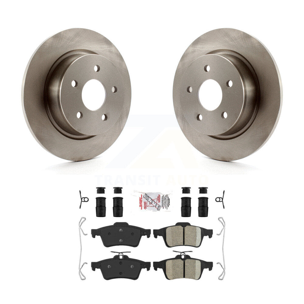 Transit Auto K8A-100633 Disc Brake Kit for 2013-2018 Ford Transit Connect, Ford C-Max, Ford Escape - Rear product image