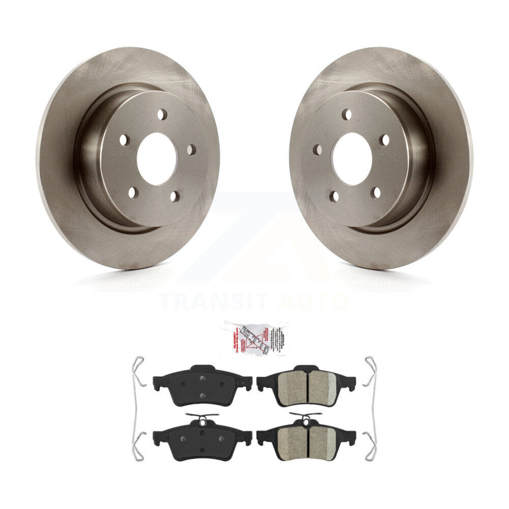 Transit Auto K8A-100634 Disc Brake Kit for 2013-2018 Ford Transit Connect, Ford C-Max, Ford Escape - Rear product image