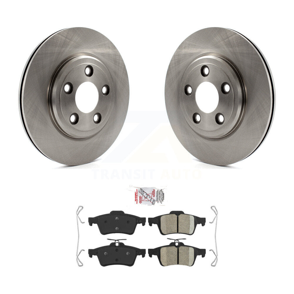 Transit Auto K8A-100646 Disc Brake Kit for 2005-2006 Jaguar XJ8, Jaguar Vanden Plas - Rear product image