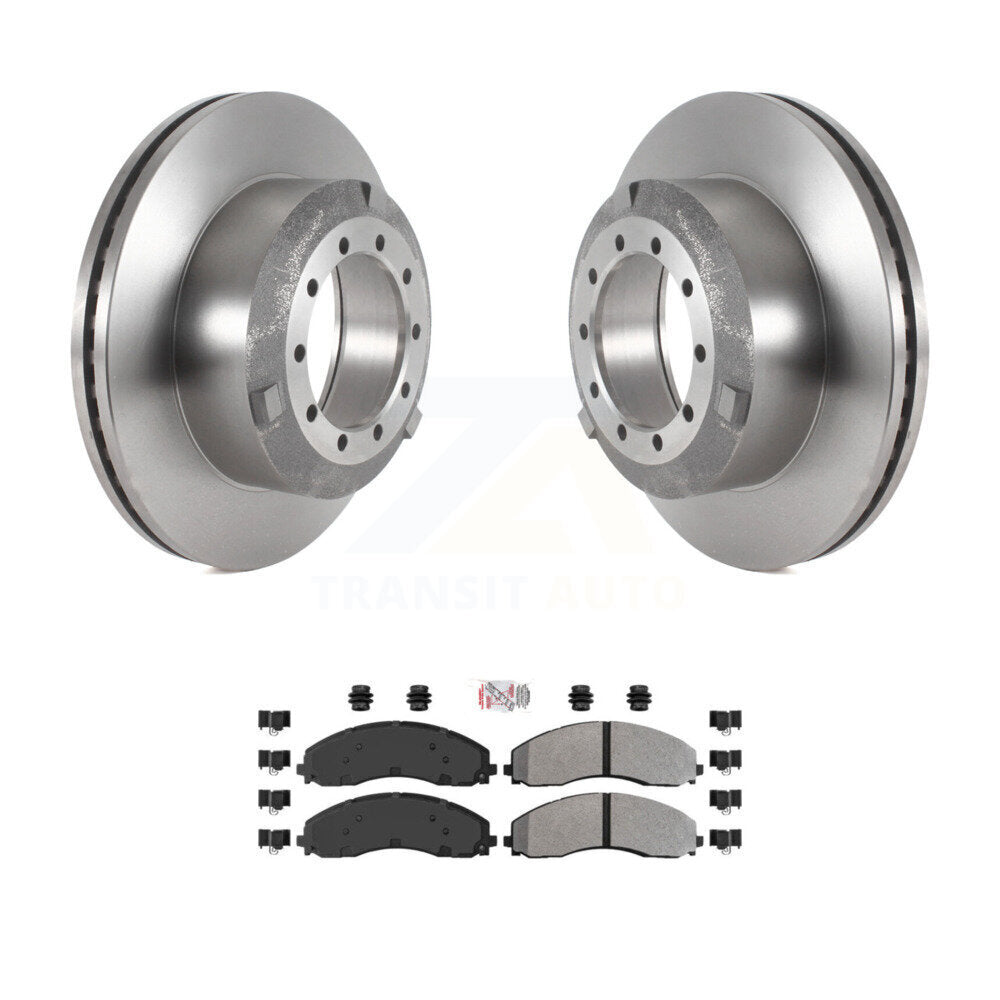 Transit Auto K8A-100654 Disc Brake Kit for 2017-2022 Ford F-600 Super Duty, Ford F-450 Super Duty, Ford F-550 Super Duty - Rear product image