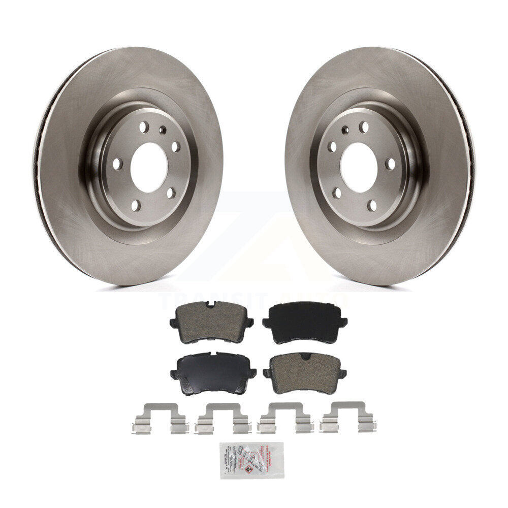 Transit Auto K8A-100655 Disc Brake Kit for 2011-2018 Porsche Macan, Audi A7 Quattro, Audi A6 & more - Rear product image