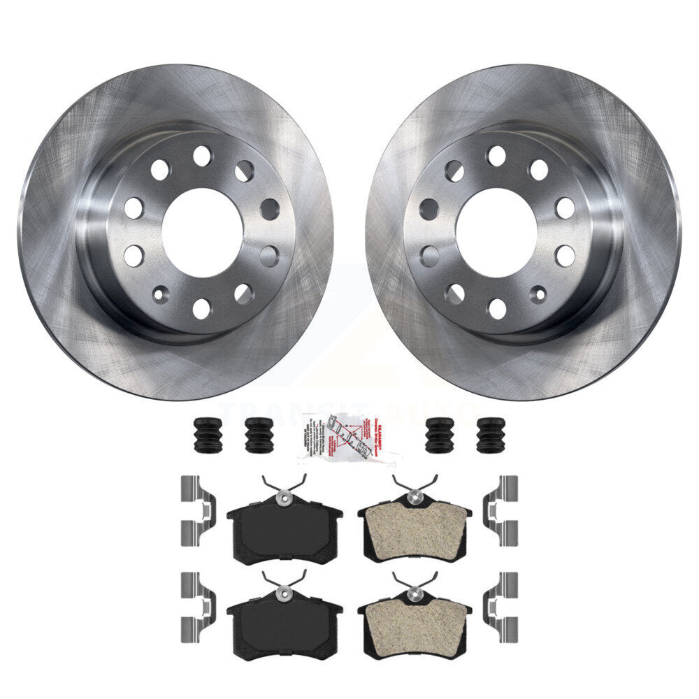 Transit Auto K8A-100694 Disc Brake Kit for 2017-2019 Volkswagen Golf Alltrack - Rear product image
