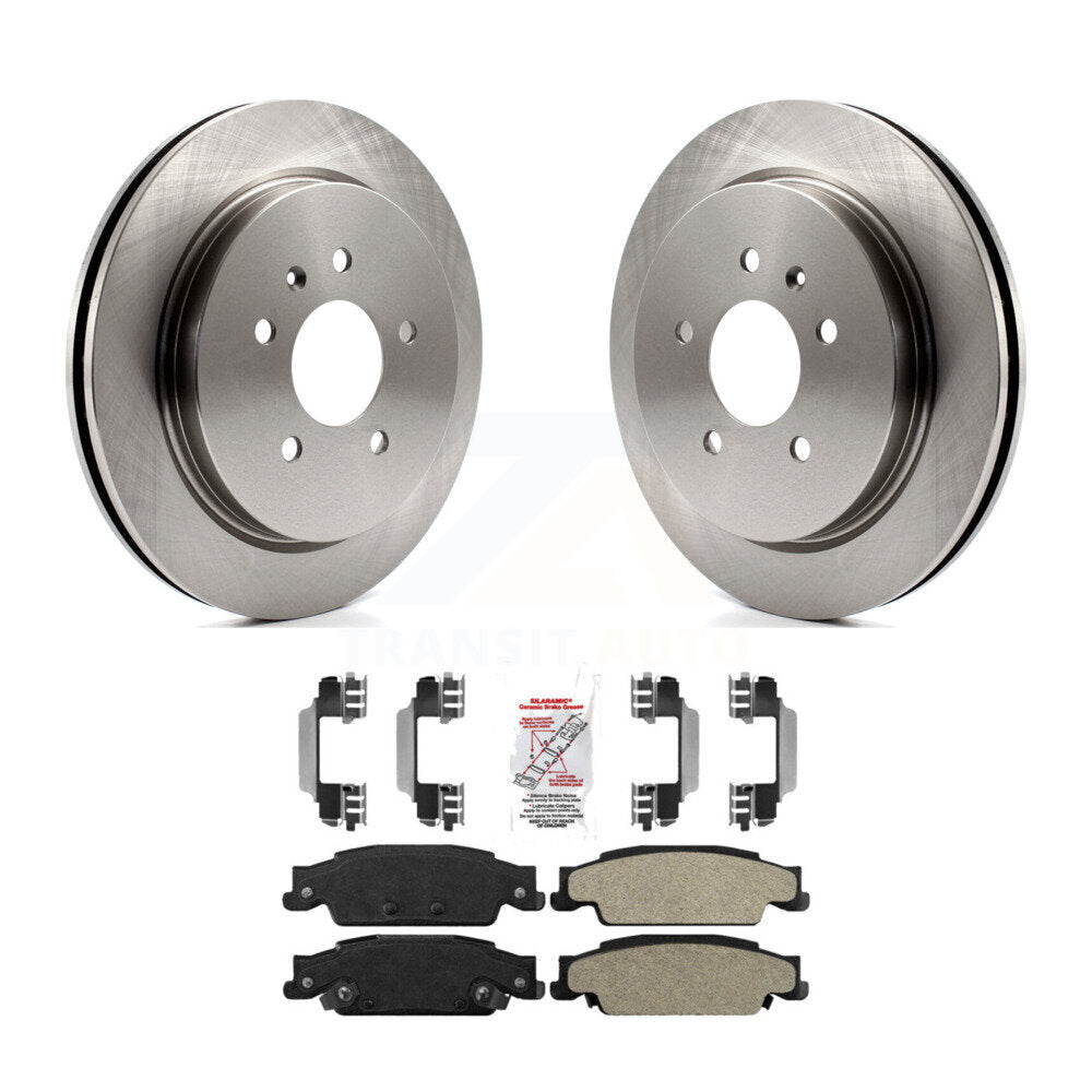 Transit Auto K8A-100728 Disc Brake Kit for 2003-2011 Cadillac CTS, Cadillac STS - Rear product image
