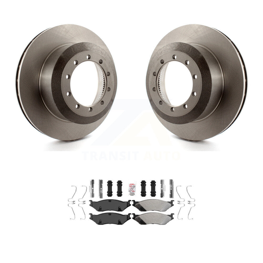Transit Auto K8A-100732 Disc Brake Kit for 2002-2018 Ford F-59 Commercial Stripped Chassis, Ford F-53 Motorhome Chassis, Ford F-550 Super Duty & more - Rear product image