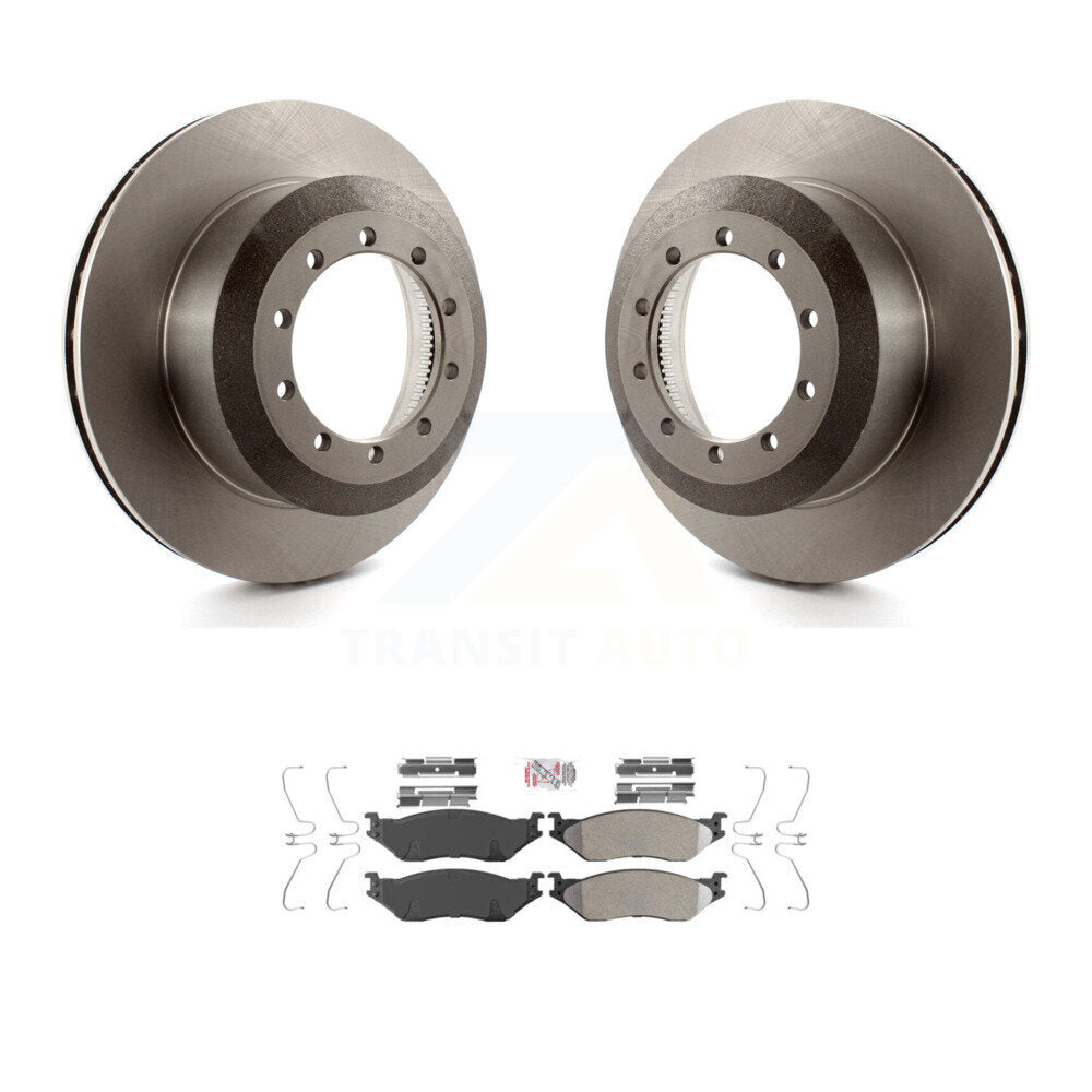 Transit Auto K8A-100733 Disc Brake Kit for 2002-2018 Ford F-59 Commercial Stripped Chassis, Ford F-53 Motorhome Chassis, Ford F-550 Super Duty & more - Rear product image