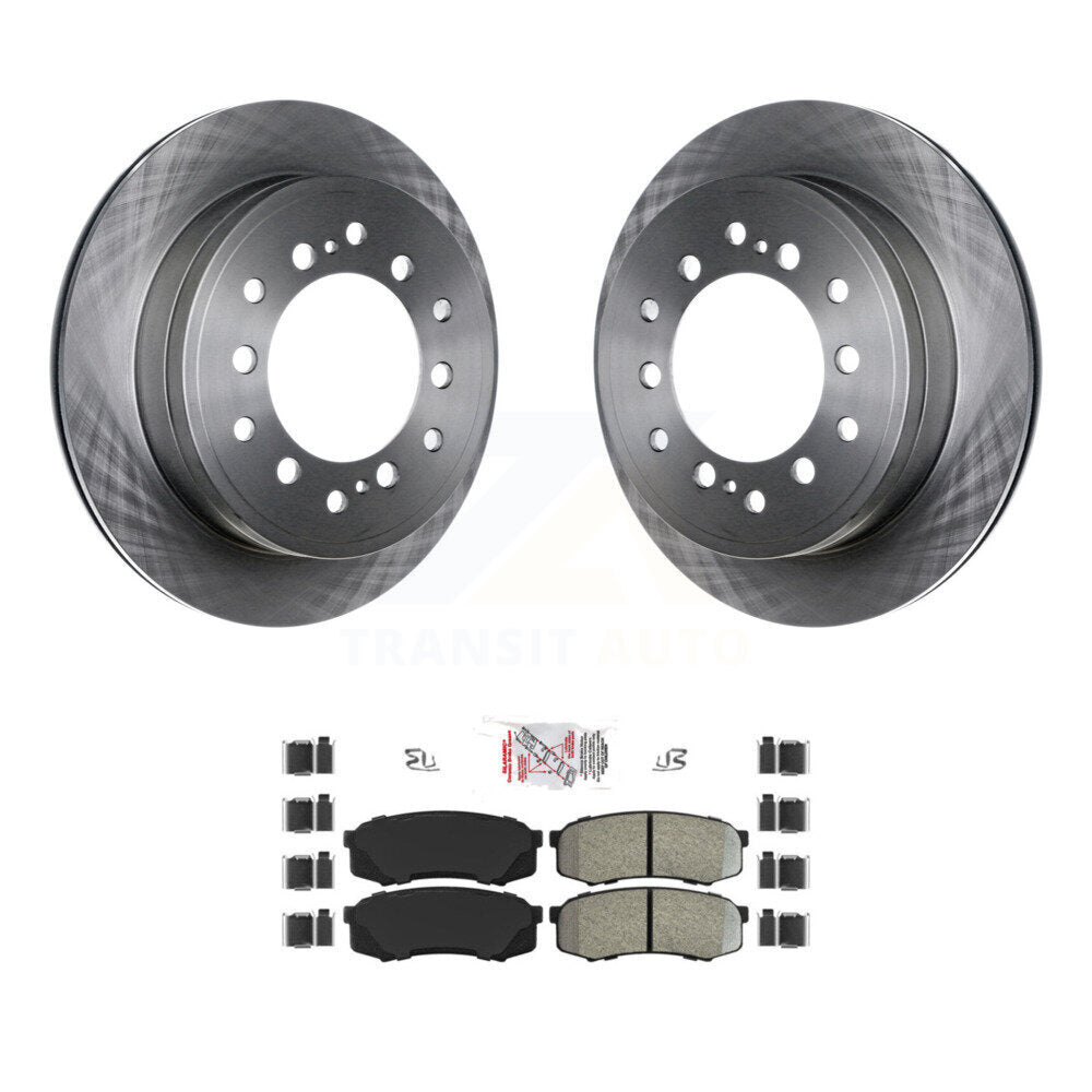 Transit Auto K8A-100749 Disc Brake Kit for 2010-2023 Lexus GX460, Toyota 4Runner, Toyota FJ Cruiser - Rear product image