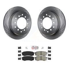 Transit Auto K8A-100749 Disc Brake Kit for 2010-2023 Lexus GX460, Toyota 4Runner, Toyota FJ Cruiser - Rear product image