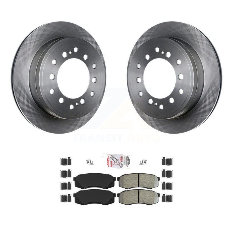 Transit Auto K8A-100749 Disc Brake Kit for 2010-2023 Lexus GX460, Toyota 4Runner, Toyota FJ Cruiser - Rear product image