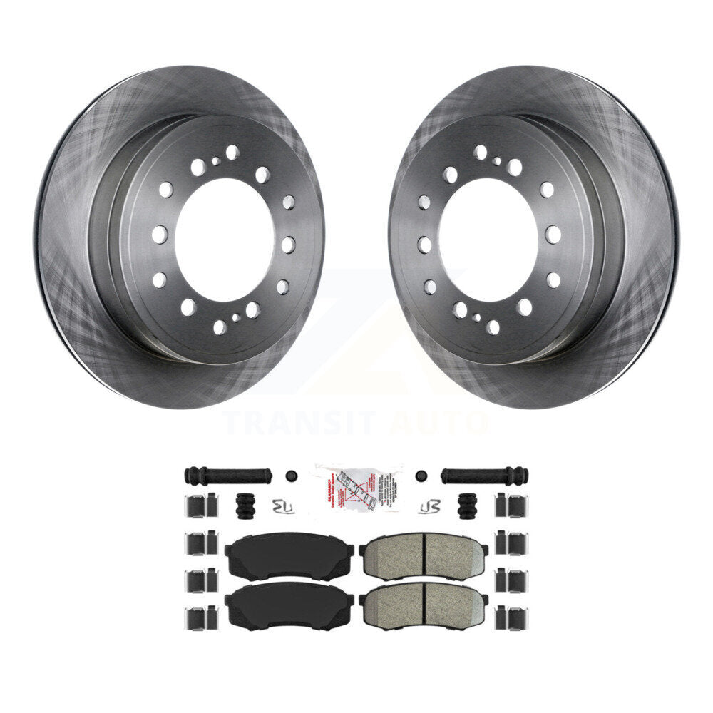 Transit Auto K8A-100750 Disc Brake Kit for 2010-2023 Lexus GX460, Toyota 4Runner, Toyota FJ Cruiser - Rear product image