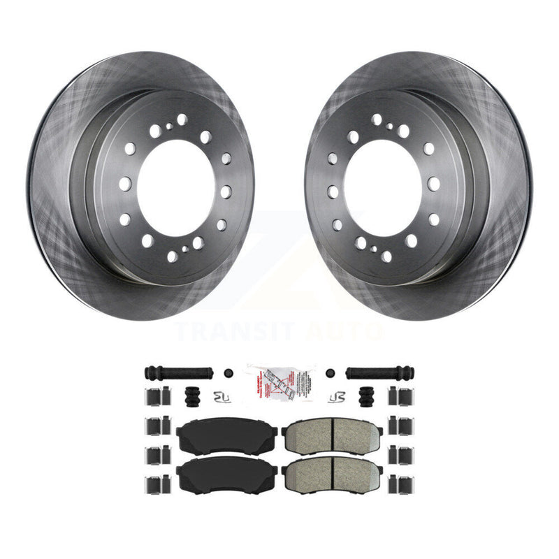 Transit Auto K8A-100750 Disc Brake Kit for 2010-2023 Lexus GX460, Toyota 4Runner, Toyota FJ Cruiser - Rear product image