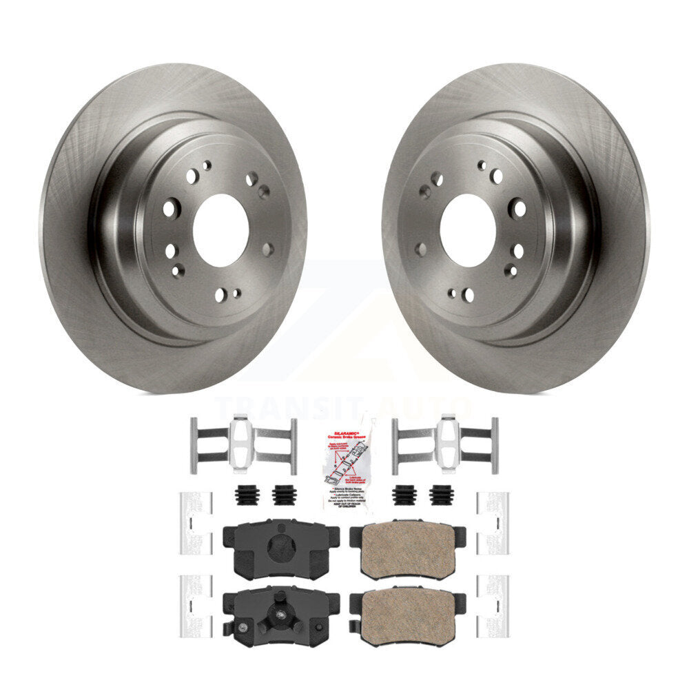 Transit Auto K8A-100766 Disc Brake Kit for 2010-2015 Honda Crosstour, Honda Accord Crosstour - Rear product image