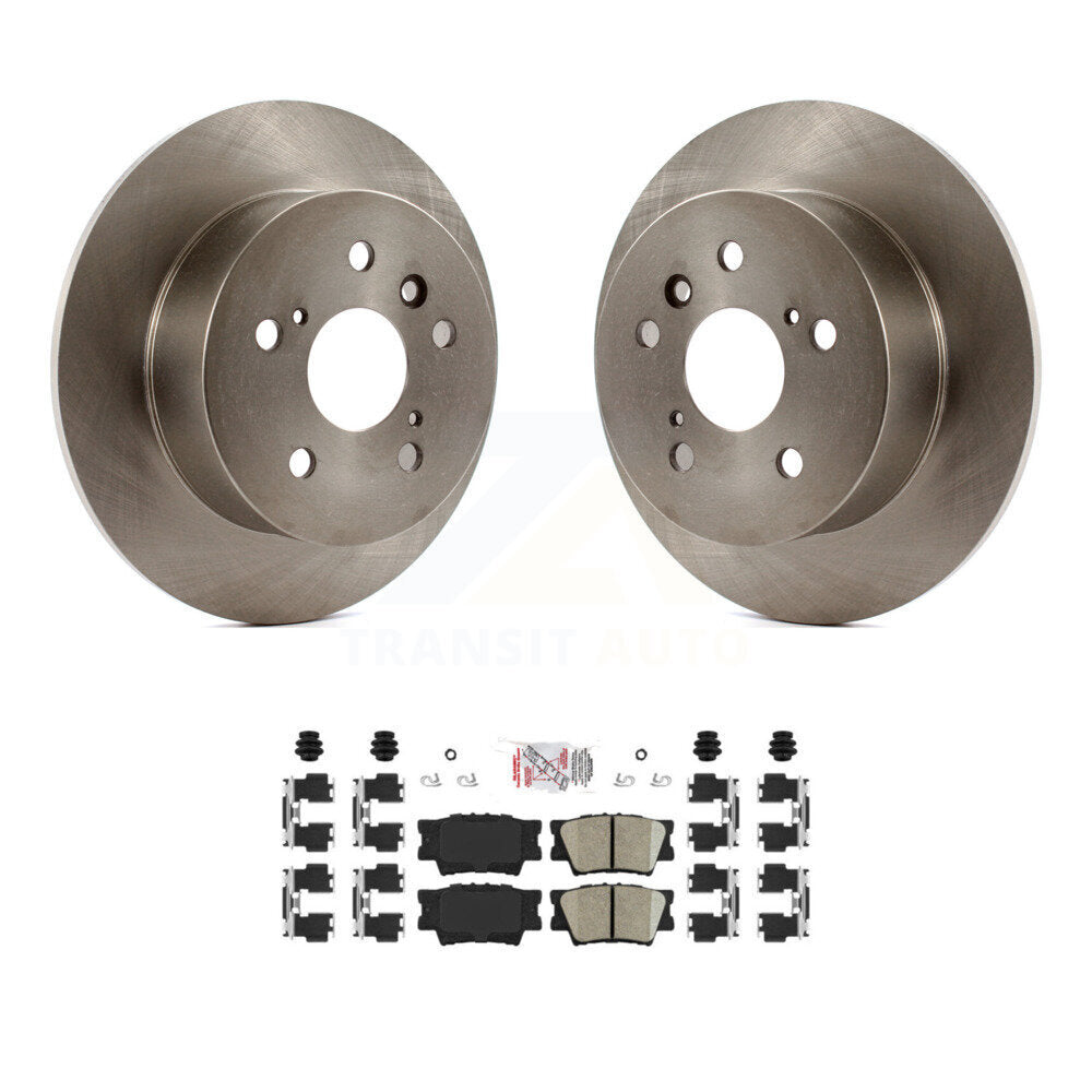 Transit Auto K8A-100771 Disc Brake Kit for 2007-2012 Toyota Avalon, Lexus ES350, Toyota Camry - Rear product image