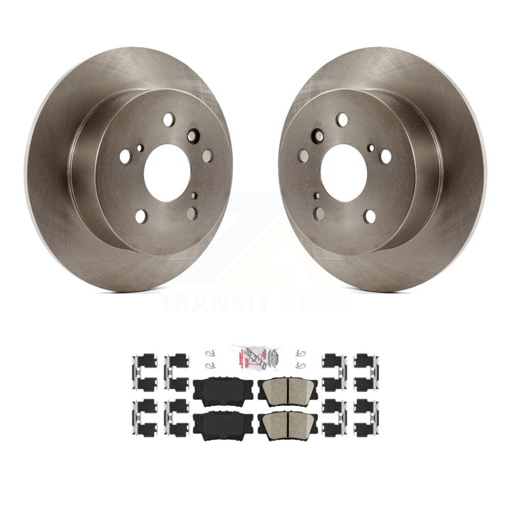 Transit Auto K8A-100772 Disc Brake Kit for 2007-2012 Toyota Avalon, Lexus ES350, Toyota Camry - Rear product image
