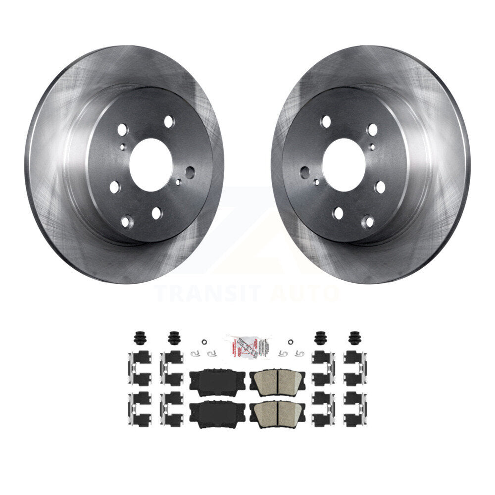 Transit Auto K8A-100775 Disc Brake Kit for 2006-2018 Lexus HS250h, Toyota RAV4 - Rear product image