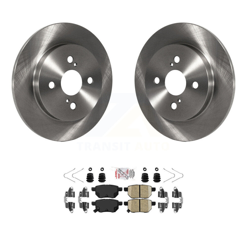 Transit Auto K8A-100791 Disc Brake Kit for 2012-2018 Toyota Yaris - Rear product image