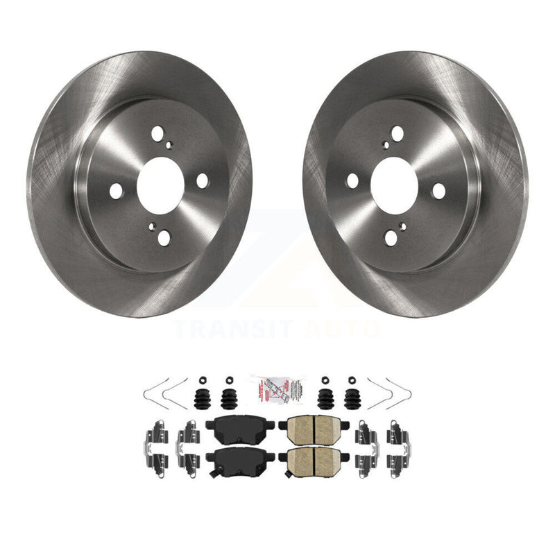 Transit Auto K8A-100791 Disc Brake Kit for 2012-2018 Toyota Yaris - Rear product image