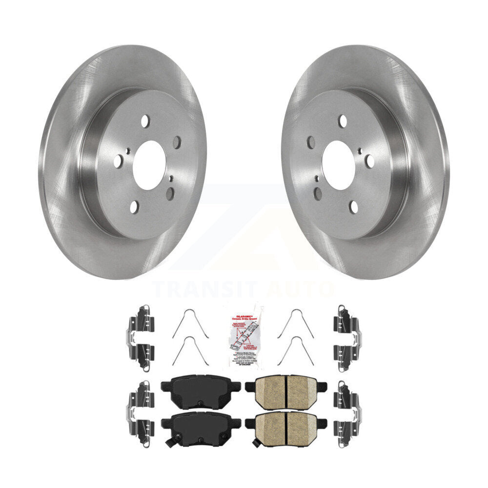 Transit Auto K8A-100800 Disc Brake Kit for 2019 Toyota Corolla - Rear product image