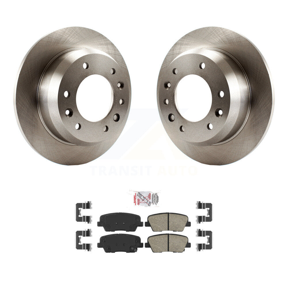 Transit Auto K8A-100811 Disc Brake Kit for 2006-2014 Kia Sedona, Hyundai Entourage - Rear product image