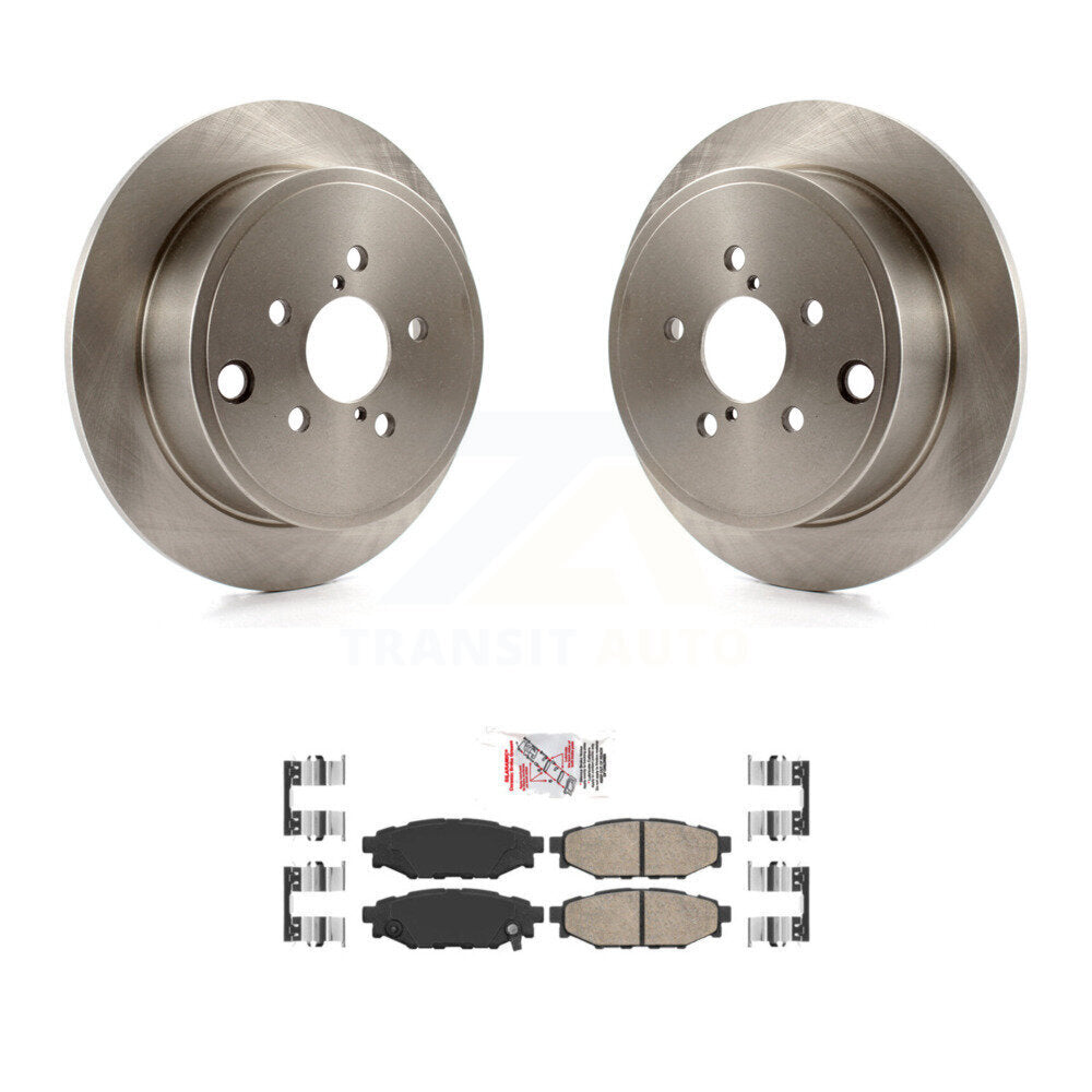 Transit Auto K8A-100826 Disc Brake Kit for 2008-2016 Scion FR-S, Subaru Impreza, Subaru Legacy & more - Rear product image