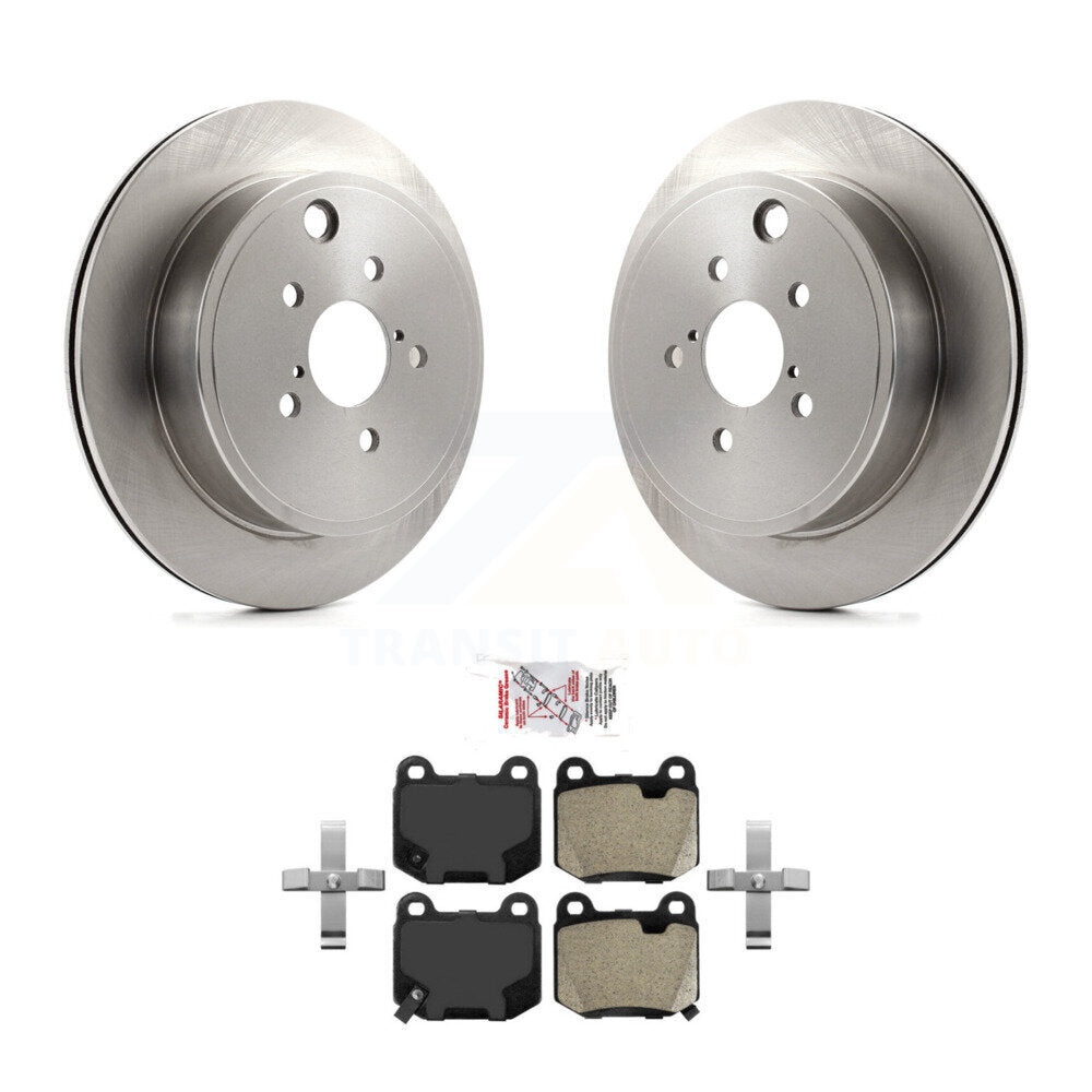 Transit Auto K8A-100833 Disc Brake Kit for 2017-2019 Toyota 86, Subaru BRZ - Rear product image