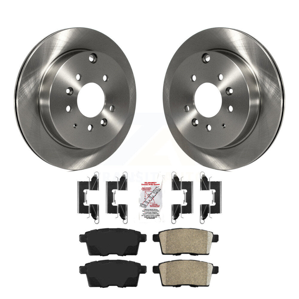 Transit Auto K8A-100837 Disc Brake Kit for 2007-2012 Ford Edge, Lincoln MKX, Mazda CX-7 - Rear product image