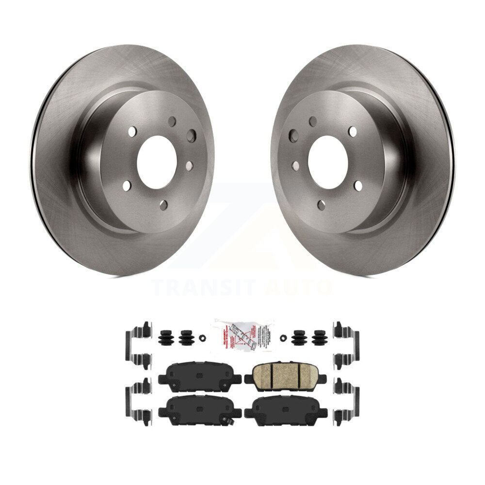 Transit Auto K8A-100852 Disc Brake Kit for 2005-2022 Nissan Maxima, INFINITI Q40, INFINITI QX50 & more - Rear product image