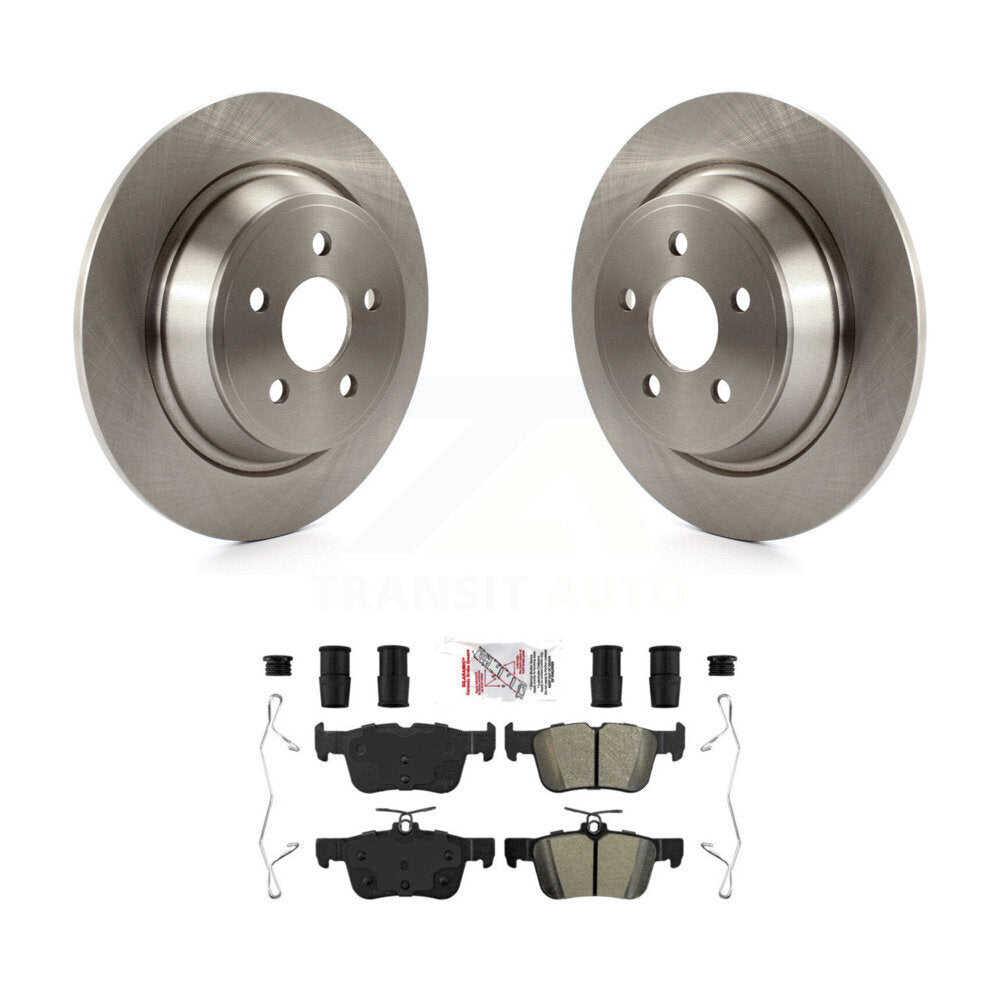 Transit Auto K8A-100867 Disc Brake Kit for 2015-2023 Ford Edge, Ford SSV Plug-In Hybrid, Lincoln Nautilus & more - Rear product image