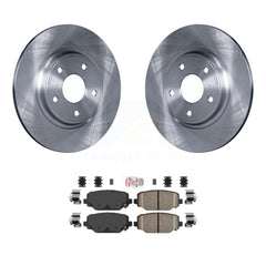 Transit Auto K8A-100881 Disc Brake Kit for 2012-2020 Dodge Grand Caravan, Dodge Journey, Chrysler Town & Country & more - Rear product image