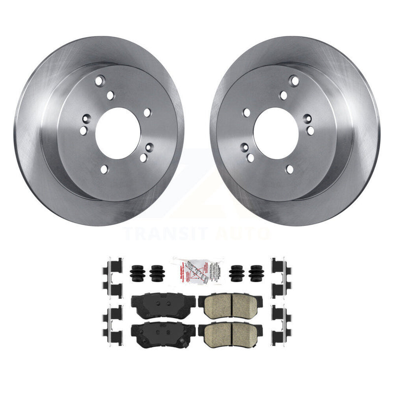 Transit Auto K8A-100883 Disc Brake Kit for 2001-2010 Hyundai Tucson, Kia Sportage, Hyundai Santa Fe - Rear product image