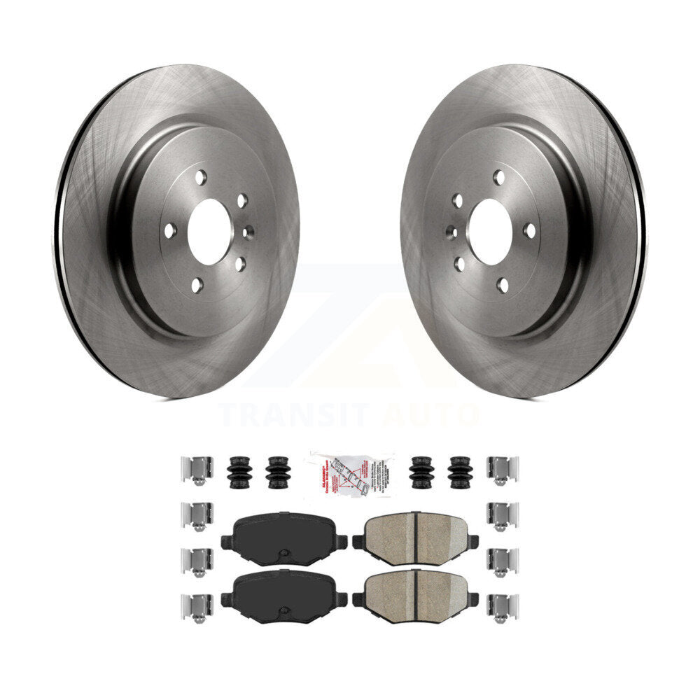Transit Auto K8A-100899 Disc Brake Kit for 2012-2019 Ford Taurus, Lincoln MKT, Ford Explorer & more - Rear product image