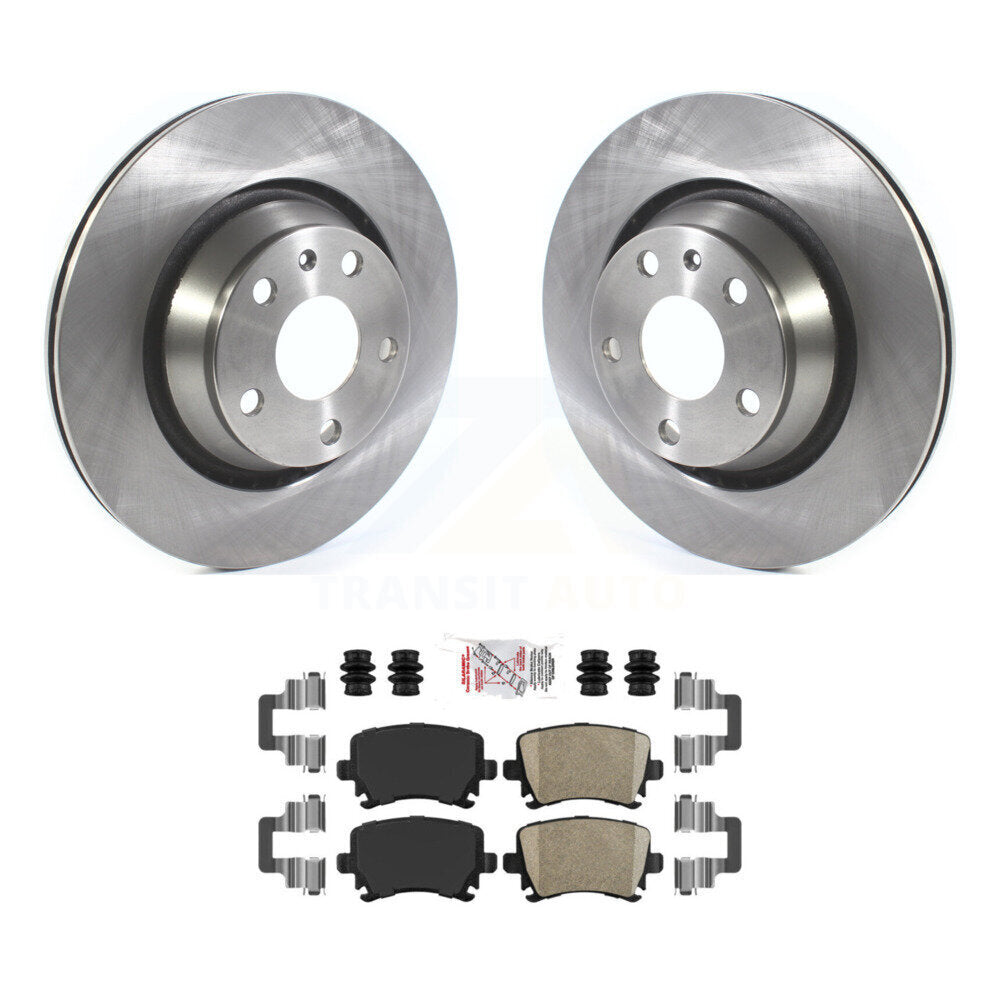 Transit Auto K8A-100919 Disc Brake Kit for 2008-2015 Audi TT Quattro, Audi TT RS Quattro, Audi TTS Quattro & more - Rear product image