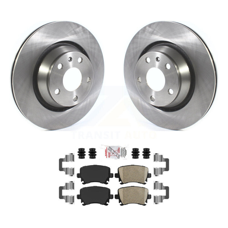 Transit Auto K8A-100919 Disc Brake Kit for 2008-2015 Audi TT Quattro, Audi TT RS Quattro, Audi TTS Quattro & more - Rear product image