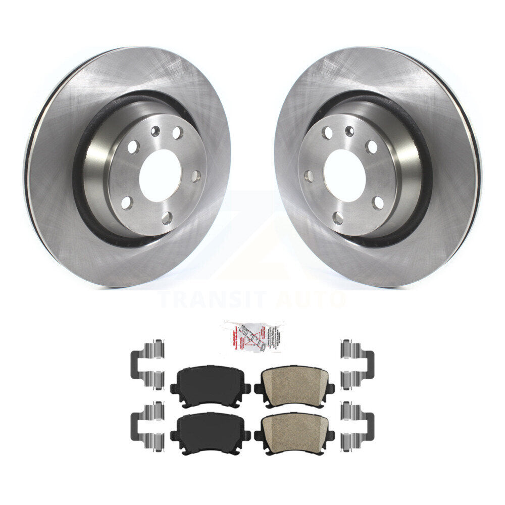 Transit Auto K8A-100920 Disc Brake Kit for 2008-2015 Audi TT Quattro, Audi TT RS Quattro, Audi TTS Quattro & more - Rear product image