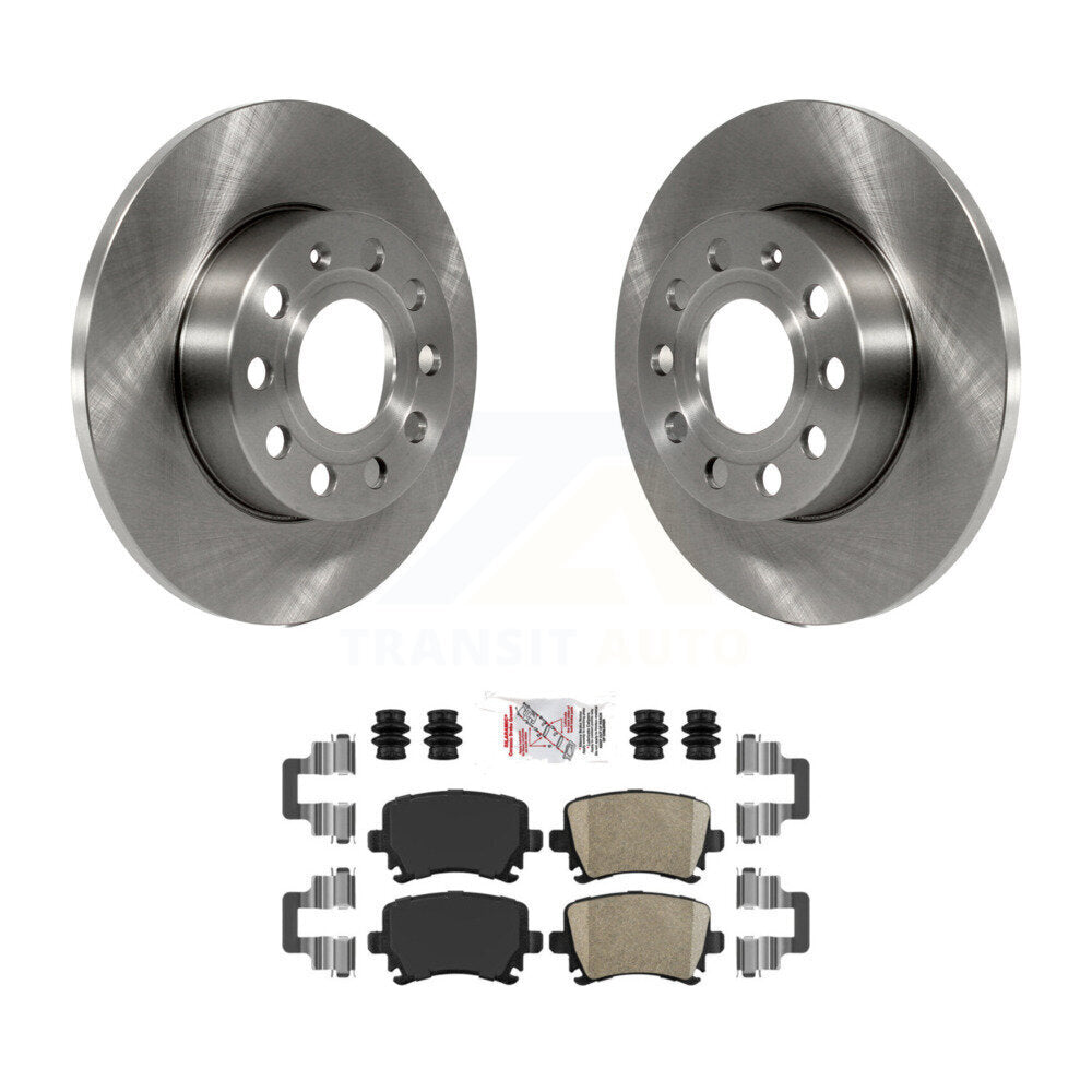 Transit Auto K8A-100925 Disc Brake Kit for 2005-2010 Audi A3, Audi A3 Quattro, Volkswagen Jetta & more - Rear product image