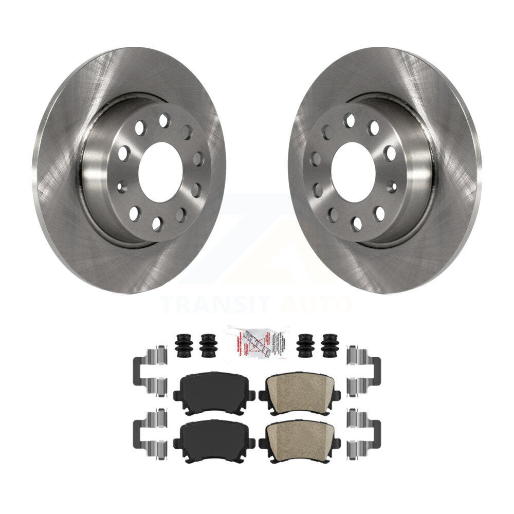 Transit Auto K8A-100927 Disc Brake Kit for 2009-2015 Volkswagen GTI, Audi A3 Quattro - Rear product image