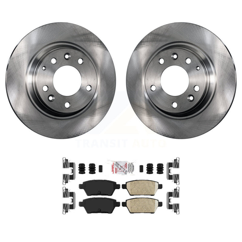 Transit Auto K8A-100959 Disc Brake Kit for 2006-2013 Mazda 6, Lincoln MKZ, Ford Fusion & more - Rear product image