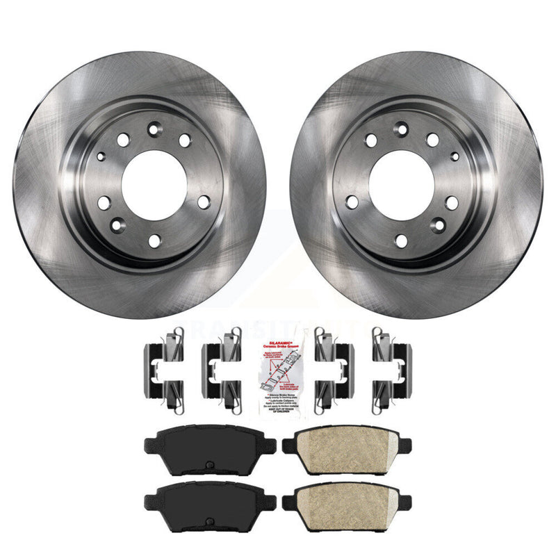 Transit Auto K8A-100960 Disc Brake Kit for 2006-2013 Mazda 6, Lincoln MKZ, Ford Fusion & more - Rear product image