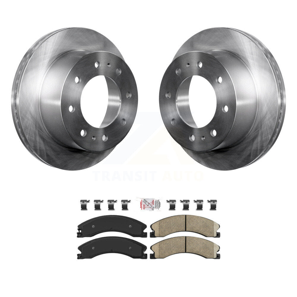 Transit Auto K8A-100961 Disc Brake Kit for 2011-2019 Chevrolet Suburban 3500 HD, Chevrolet Silverado 2500 HD, Chevrolet Silverado 3500 HD & more - Rear product image